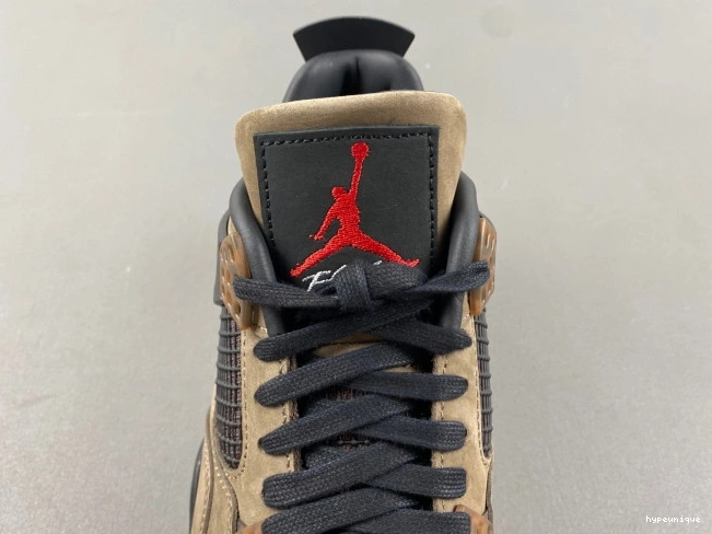 HYPE 4 Travis x TS Scott Brown Retro Air Jordan AJ4-882335 0712